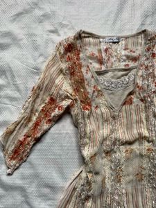 Chiffon y2k top