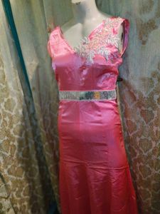 Mermaid Pink Gown
