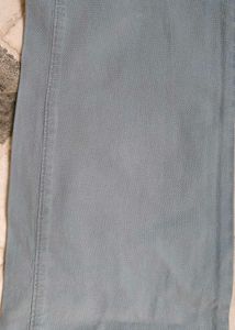 Men's Light Blue Casual Trousers