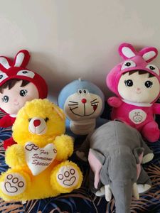 Cute Plush Toy Bundle