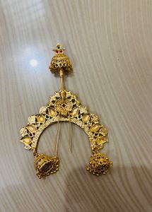 Exquisite Gold Plated Hair Accessory