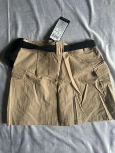 Cargo Skirt with Belt