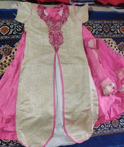 Cancane Lehanga with long kurti