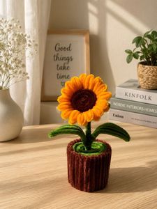 sunflower pot
