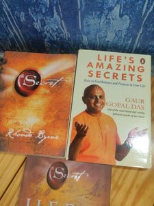 Life's 3 Books Set The Secret And Life's Amazing Secrets Bby Swami Gaur Gopal Das