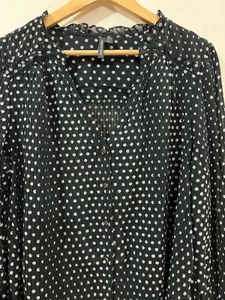Forever New Tiarna Ruffle Trim Blouse