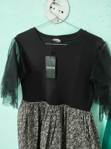 Chic Black &amp; Silver Dress
