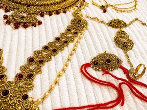 Heavy Bridal Dulhan Jewellery Set