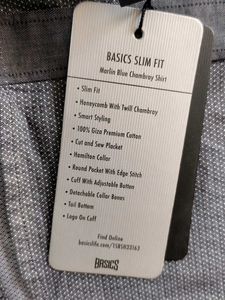 BASICS MEN SOILED SHIRT