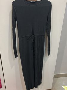Zara Long Sleeve Maxi Dress