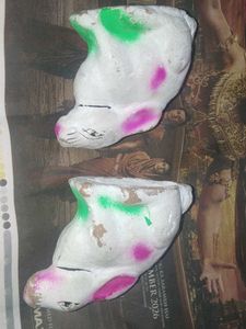 Decorative Rabbit Figurines (Set of 2)