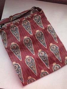 Paisley Print Crossbody Bag