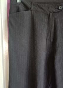 Striped Wide Leg Trousers