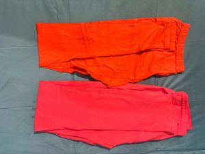 Orange &amp; Peach Leggings
