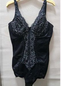 Elegant Black Lace Bodysuit
