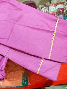 Beautiful Purple Kurta Set with Dupatta