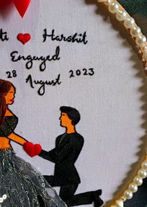 Couple's Embroidery Design