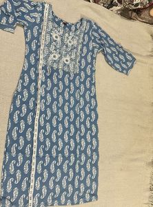 Blue Kurta