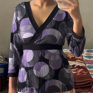 y2k purple top