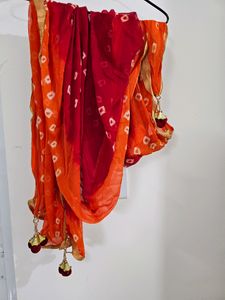 New Dupatta With Latkan