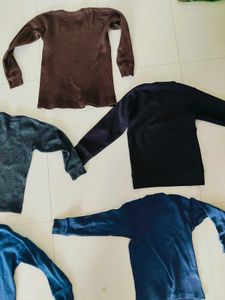 Set of 6 Long Sleeve inners