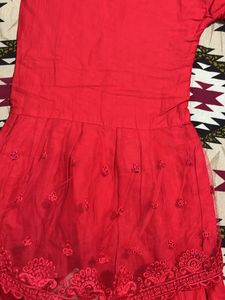 Party wear Red Garara (price Drop 🥳)