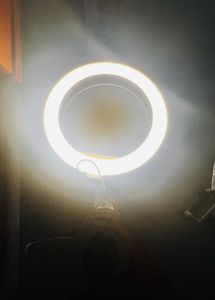 USB LED Ring Light , video editing reels . rin