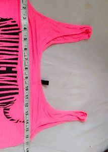 Pink Graphic Tank Top