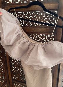 Zara Brand New Limited Edition Ruffle Mini Dress
