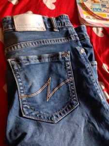 Zara Man Blue Denim Jeans
