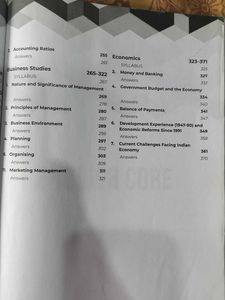 CBSE Class 12 Objective MCQs Commerce Term 1