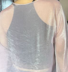 ☀️🩷Summer Sheer Top 💜