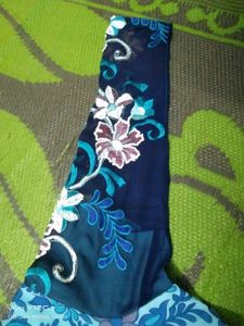Box Pleats Floral Frock