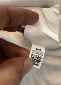Under Armour White Zip Hoodie