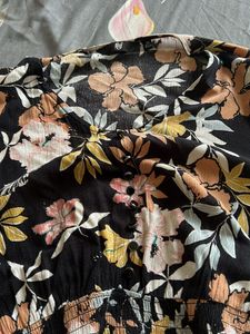 Floral Print Midi Dress
