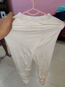 Comfortable White Pyjama Bottoms