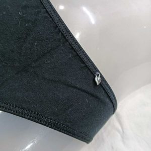 Comfortable⭐ Black Cotton Briefs