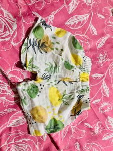 muslin baby combo - jhabla pants