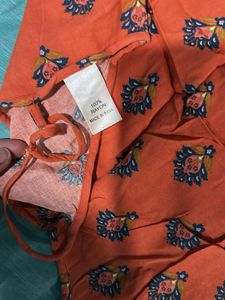 Women's Red Printed Jumpsuit