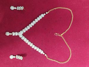 Stunning Crystal Necklace and Earring Set