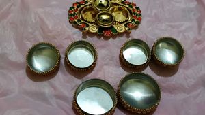 Decorative Pooja Thali Set