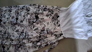 white ankle length kurta