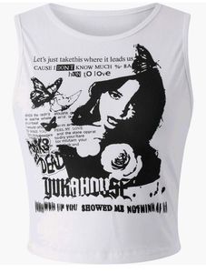 Graphic Print Tank Top