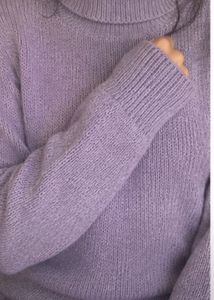 Lavender Knit Sweater