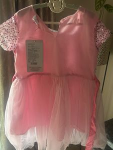 Sparkly Pink Tulle Dress