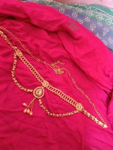 Gold Plated Kundan Kamarbandh