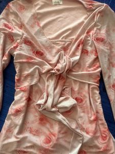 LittleBox Floral Flare Sleeve Top