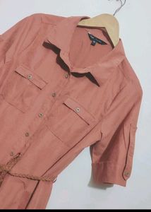 Light Coral Color Dress For 32 Bust