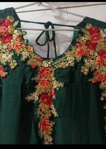 Embroidered Kurta Set with Dupatta