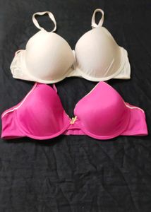 Set of 2 Padded Bras Victor and preety cat